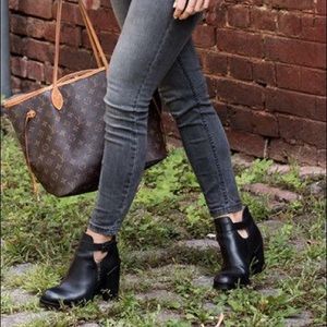 Ash Floyd Leather Cutout Booties SALE 24HRS ONLY
